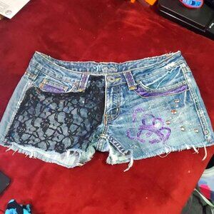 Miss Me Handcrafted Cut Off Shorts